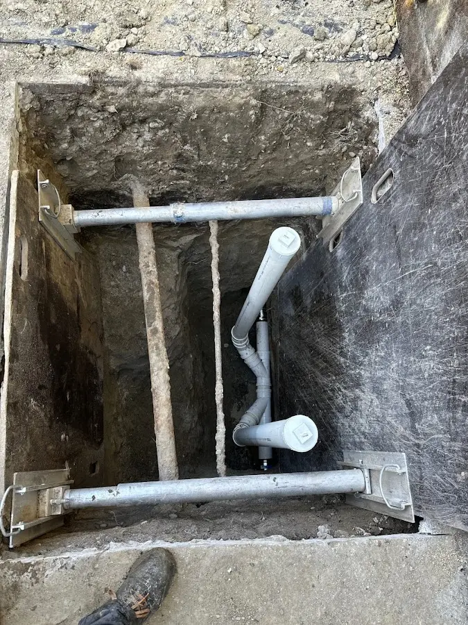 Experienced plumber completing Gas Line Repair work in East Palestine